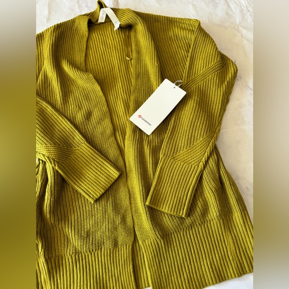 SOLD❤️🔥LULULEMON cashlu sweater wrap cardigan ✨ - Picture 8 of 16